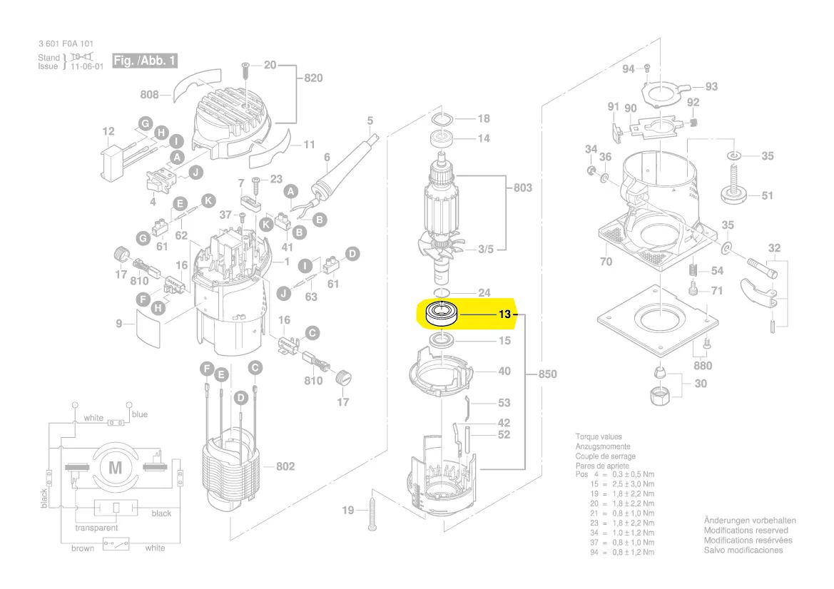 Roulement réf. 1 600 900 08A BOSCH